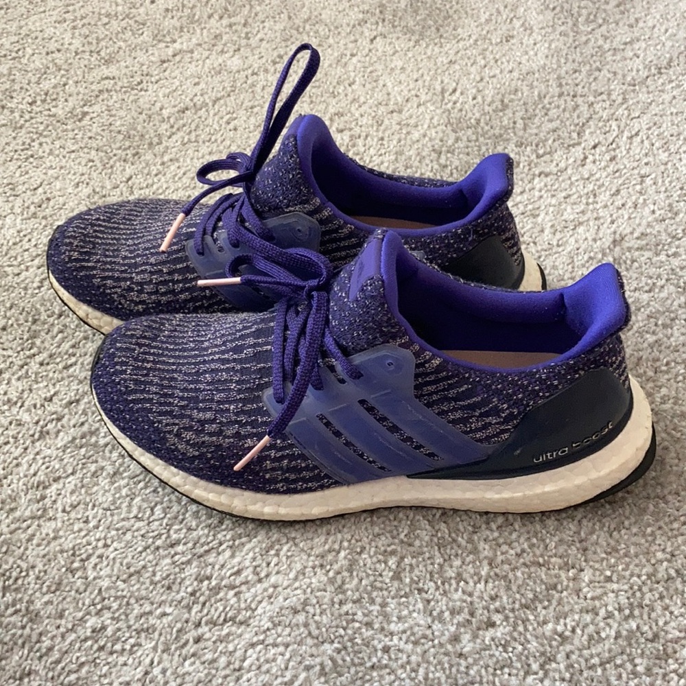 Ultra boost Adidas Purple Sz 8